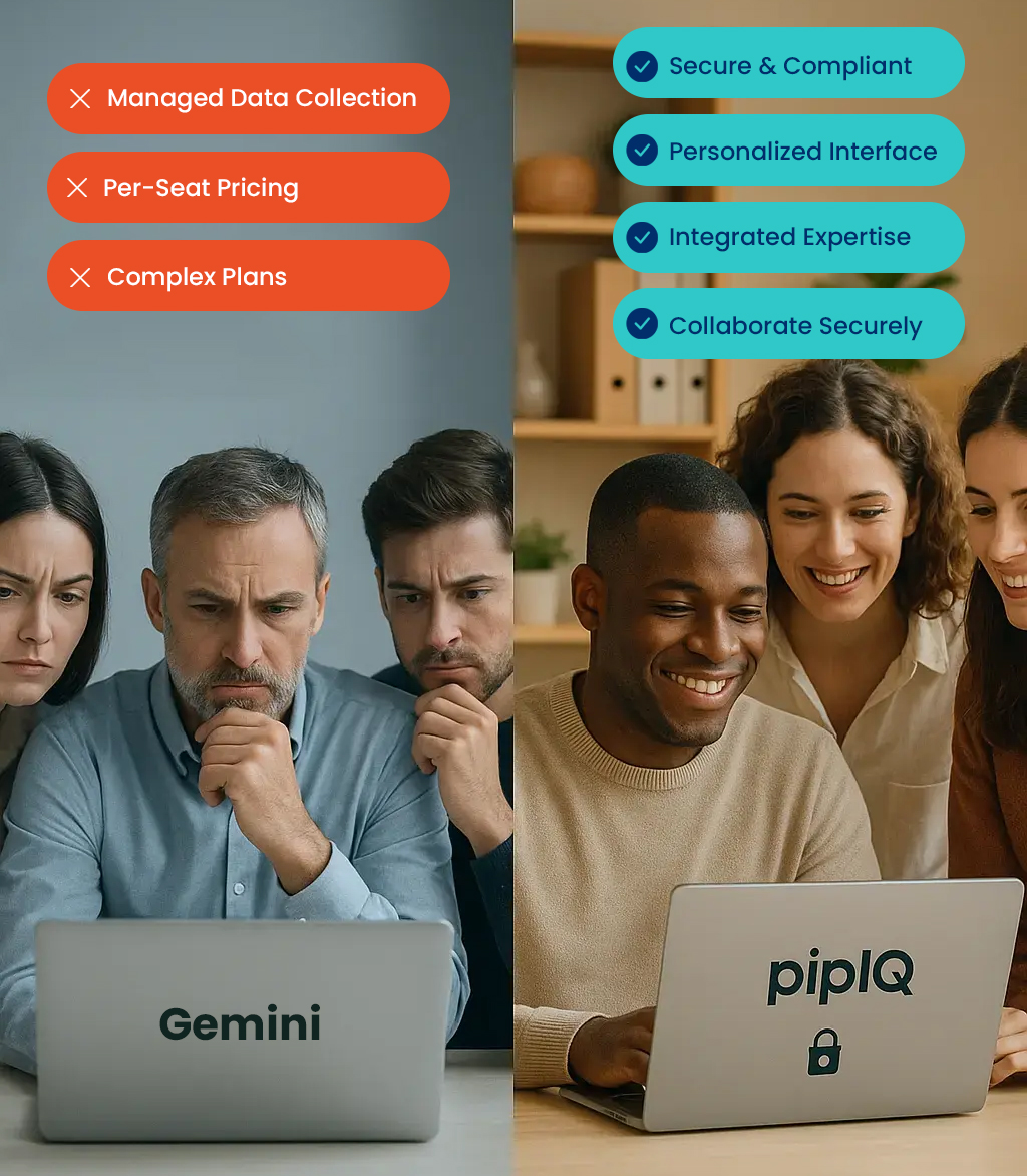 pipiq vs gemini