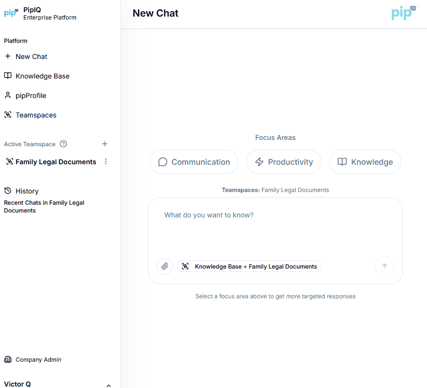 pip personal example usage